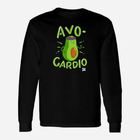 Avocado Gym Lustig Cardio T-Shirt Sport Tshir Langarmshirts - Seseable De