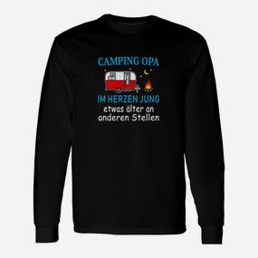 Camping Opa Im Herzen Jung Langarmshirts - Seseable De