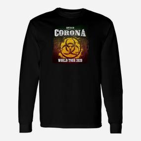 Corona World Tour 2020 Langarmshirts - Seseable De