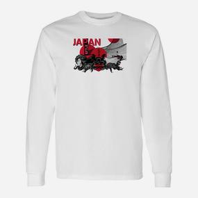 Japan Kultur Dragon Style Langarmshirts - Seseable De