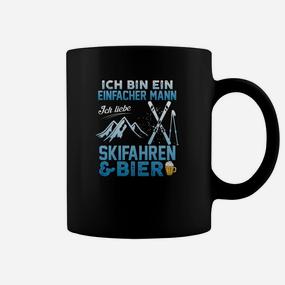Humorvolles Skifahrer Tassen, Herren, Liebe Skifahren & Bier - Seseable De