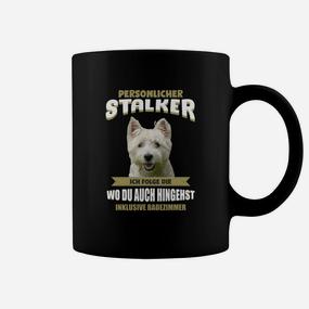 Lustiges Hunde Tassen Persönlicher Stalker, Aufdruck für Hundebesitzer - Seseable De