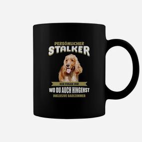 Lustiges Tassen für Hundeliebhaber, Motiv 'Persönlicher Stalker' - Seseable De