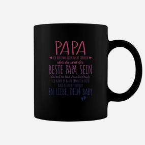 Personalisiertes Tassen Bester Papa, liebevolle Nachricht vom Baby - Seseable De