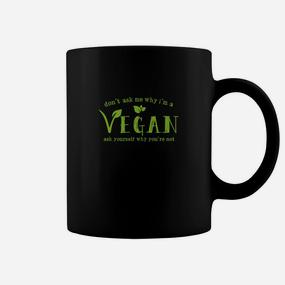Veganes Botschaft Tassen - Warum ich Veganer bin - Seseable De