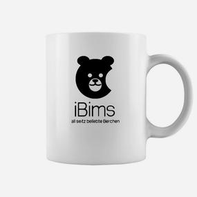 Lustiges Bären-Tassen iBims – al seitze belebte Berchen, cooles Motiv - Seseable De