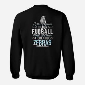 Kluge Männer Lieben Die Zebras Sweatshirt - Seseable De