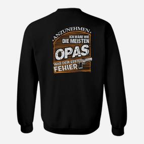 Lustiges Opa Sweatshirt mit Fehler Spruch, Geschenkidee - Seseable De