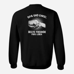 Opa und Enkel Beste Freunde Sweatshirt, Schwarzes Tee fürs Leben - Seseable De