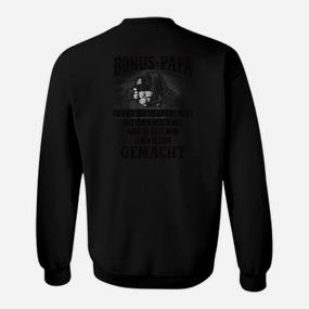 Schwarzes Sweatshirt mit coolem Aufdruck, Grafisches Design - Seseable De