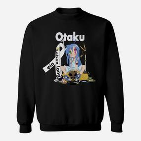 Anime-Fan Otaku Sweatshirt, Graphic Tee in Schwarz mit Motiv - Seseable De