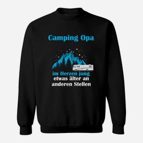 Camping Opa Lustiges Sweatshirt, Für Junggeblieben Omas - Seseable De