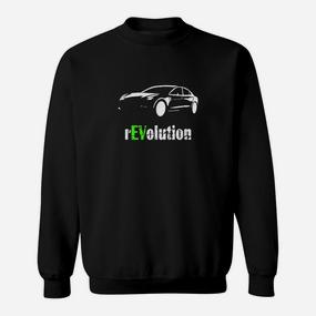 Elektrische Auto-Revolution Batterie Ev Sweatshirt - Seseable De