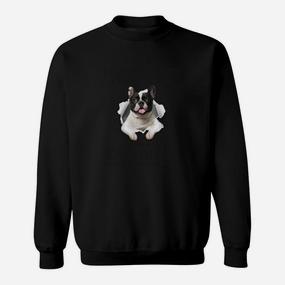 Französische Bulldogge Sweatshirt Ich bin kein Hund Lustig - Seseable De