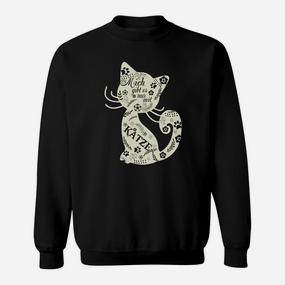 Mich Gibt Es Nur Mit Katze Sweatshirt - Seseable De
