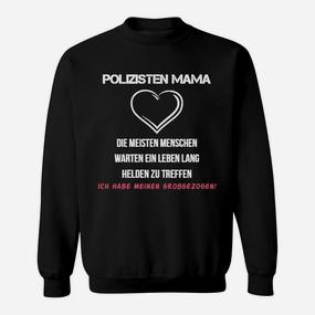 Polizisten Mama Mom  Police Mom Sweatshirt - Seseable De