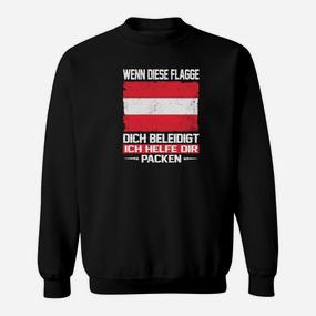 Schwarz-Rot-Gold Statement Sweatshirt, Patriotisches Design Hilfe beim Packen - Seseable De