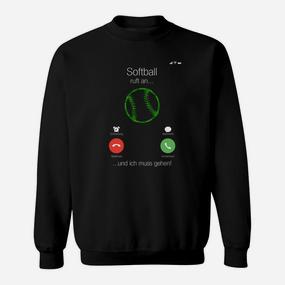 Softball Lustiges Spruch Sweatshirt, Humorvolles Tee für Spieler - Seseable De