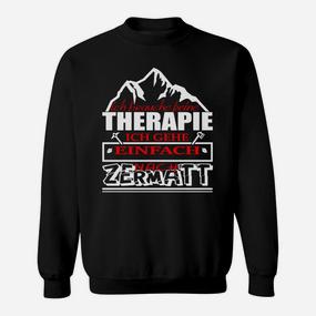 Wanderlust Bergliebhaber Sweatshirt mit Zermatt Spruch - Seseable De