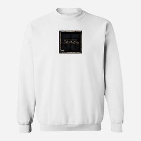 Herren Basic Sweatshirt Schwarz-Weiß mit Logo-Aufdruck, Stilvolles Casual Top - Seseable De