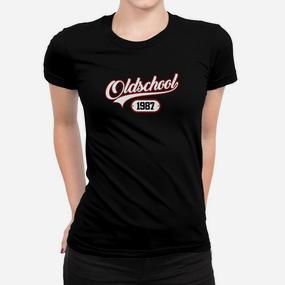 1987 Geburtsjahr Geburtstag Oldschool Frauen T-Shirt - Seseable De