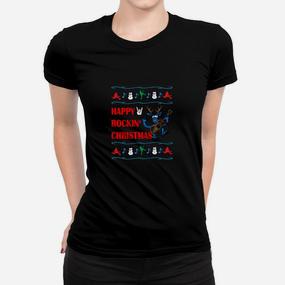 Glückliches Rockin Christmas Frauen T-Shirt - Seseable De