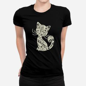 Mich Gibt Es Nur Mit Katze Frauen T-Shirt - Seseable De