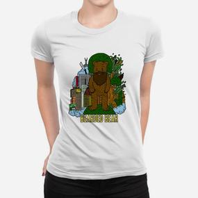 Einzigartiges Bearded Bear Bunt Frauen T-Shirt - Seseable De