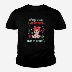 Babys Erstes Weihnachtsfest Noh Im Inneren Kinder T-Shirt - Seseable De