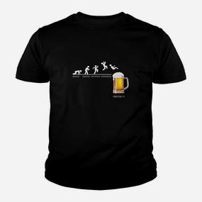 Bier-Liebhaber Evolution Kinder Tshirt, Witziges Bierglas-Design - Seseable De