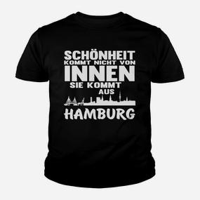 Hamburg Stolz Kinder Tshirt: Schönheit aus Hamburg, Städte-Kinder Tshirt - Seseable De