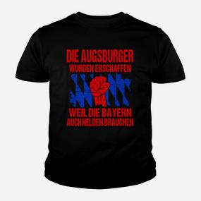 Helden Kinder Tshirt Augsburger Motiv, Bayern Fanartikel - Seseable De