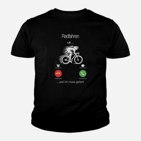 Herren Kinder Tshirt Radfahren ruft…und ich muss gehen!, Lustiges Fahrrad Tee - Seseable De