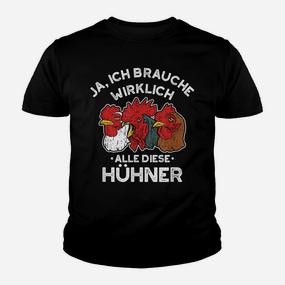 Hhner F H Jhner Flationer Lustiges Huh Kinder T-Shirt - Seseable De