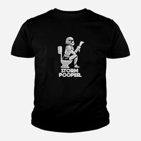 Humorvolles Storm Pooper Kinder Tshirt, Parodie-Design für Star Wars Fans - Seseable De