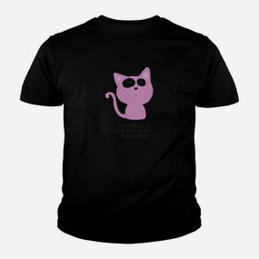 Katzen-Motiv Kinder Tshirt mit Sonnenbrille, Stylisch & Lässig - Seseable De