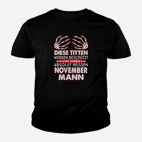 Lustiges Herren Kinder Tshirt für November, Witziger Spruch - Seseable De