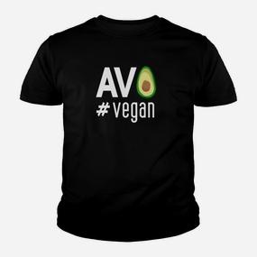 Schwarzes Avocado Vegan Statement Kinder Tshirt, Modisches Bio Tee - Seseable De