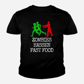 Zombies Hassen Fast Food Sonderedition Kinder T-Shirt - Seseable De
