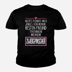 Zwergpinscher Best Friends Kinder Tshirt, Schwarzes für Hundeliebhaber - Seseable De