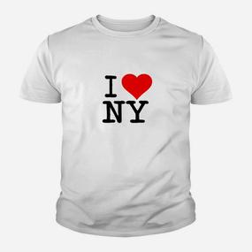 Ich Liebe New York Klassiker Kinder T-Shirt - Seseable De