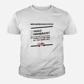 Rettungswagen   Beziehungsstatus - 1 Kinder T-Shirt - Seseable De