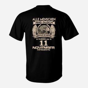 11. November Geburtstag T-Shirt, Adler Design für Skorpione - Seseable De