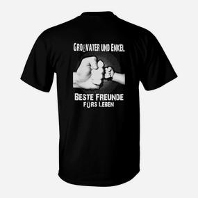 Großvater und Enkel Beste Freunde T-Shirt, Leben Lang Verbunden - Seseable De