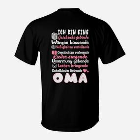 Ich Bin Eine Oma T-Shirt: Wangenküssende, Geschichtenlesende Liebe - Seseable De
