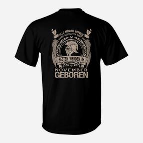 November-Geburtstag T-Shirt, Schwarzes Tee Besten im November Geboren - Seseable De