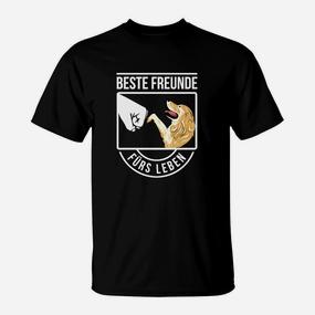 Beste Freunde Fürs Leben Golden Retriever T-Shirt - Seseable De