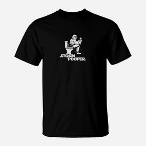 Lustiges Storm Pooper T-Shirt mit Star Wars Parodie-Motiv - Seseable De
