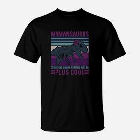Mollysaurus T-Shirt, Coole Mama Dinosaurier-Design - Seseable De