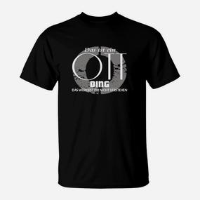 Schwarzes T-Shirt Das ist ein Ohr - Witziger Spruch für Musikliebhaber - Seseable De
